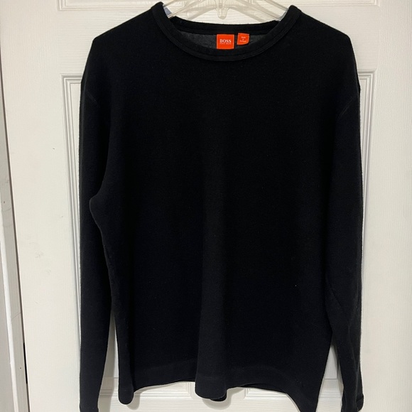 Boss Hugo Boss Contrast Shoulder Sweater - Picture 6 of 11